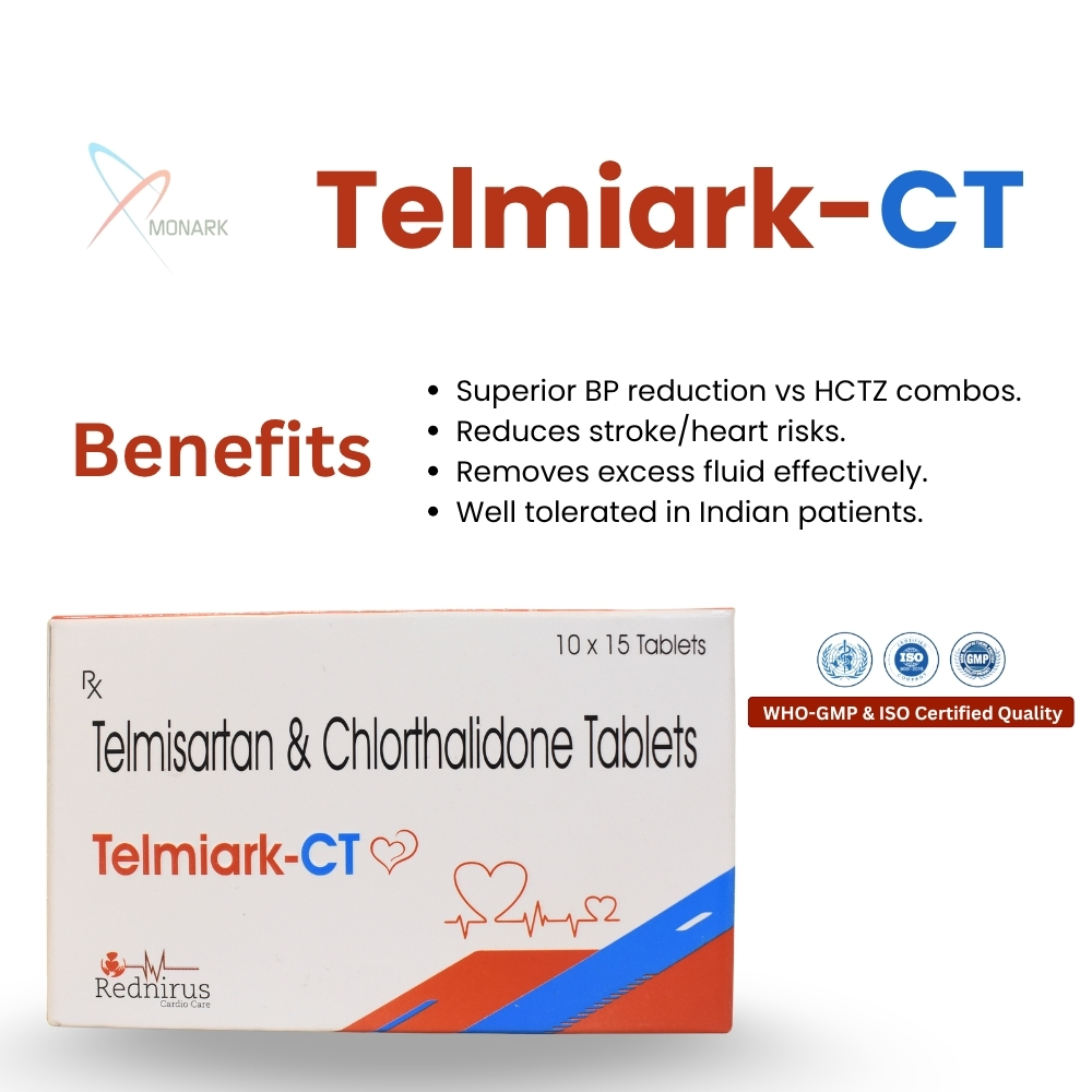 Telmisartan 40mg + Chlorthalidone 12.5 MG  TAB 