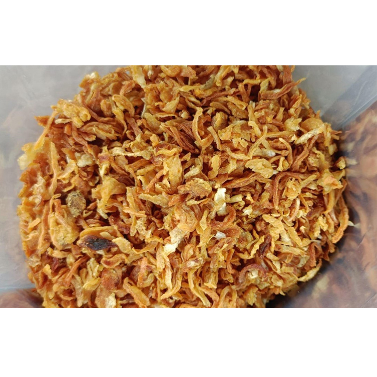 White coated fried onion