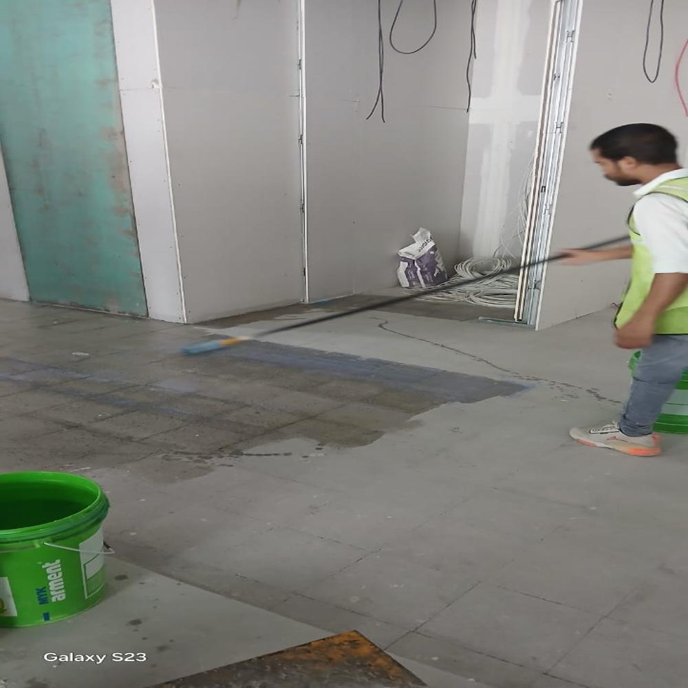 self levelling for vinyl