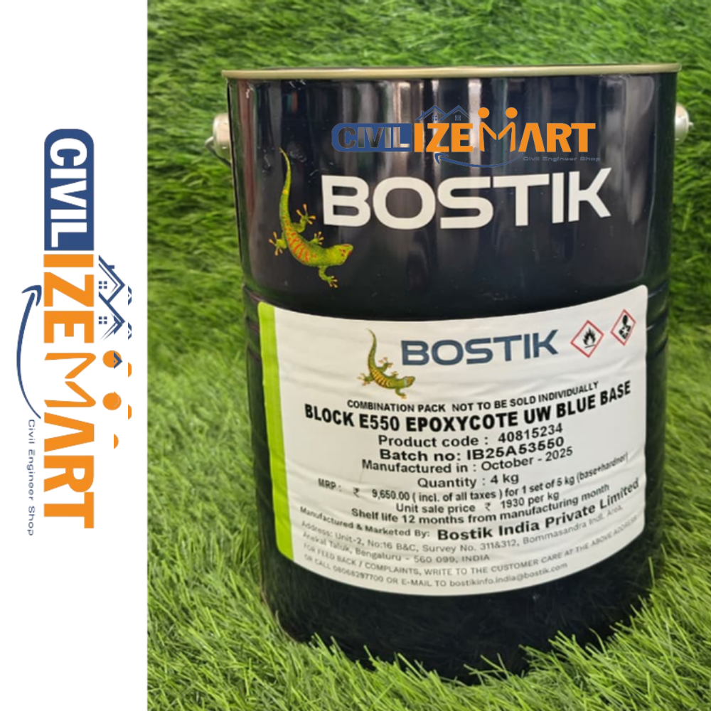 Bostik Block E550 Epoxy Cote UW Blue WAterproofing Coating