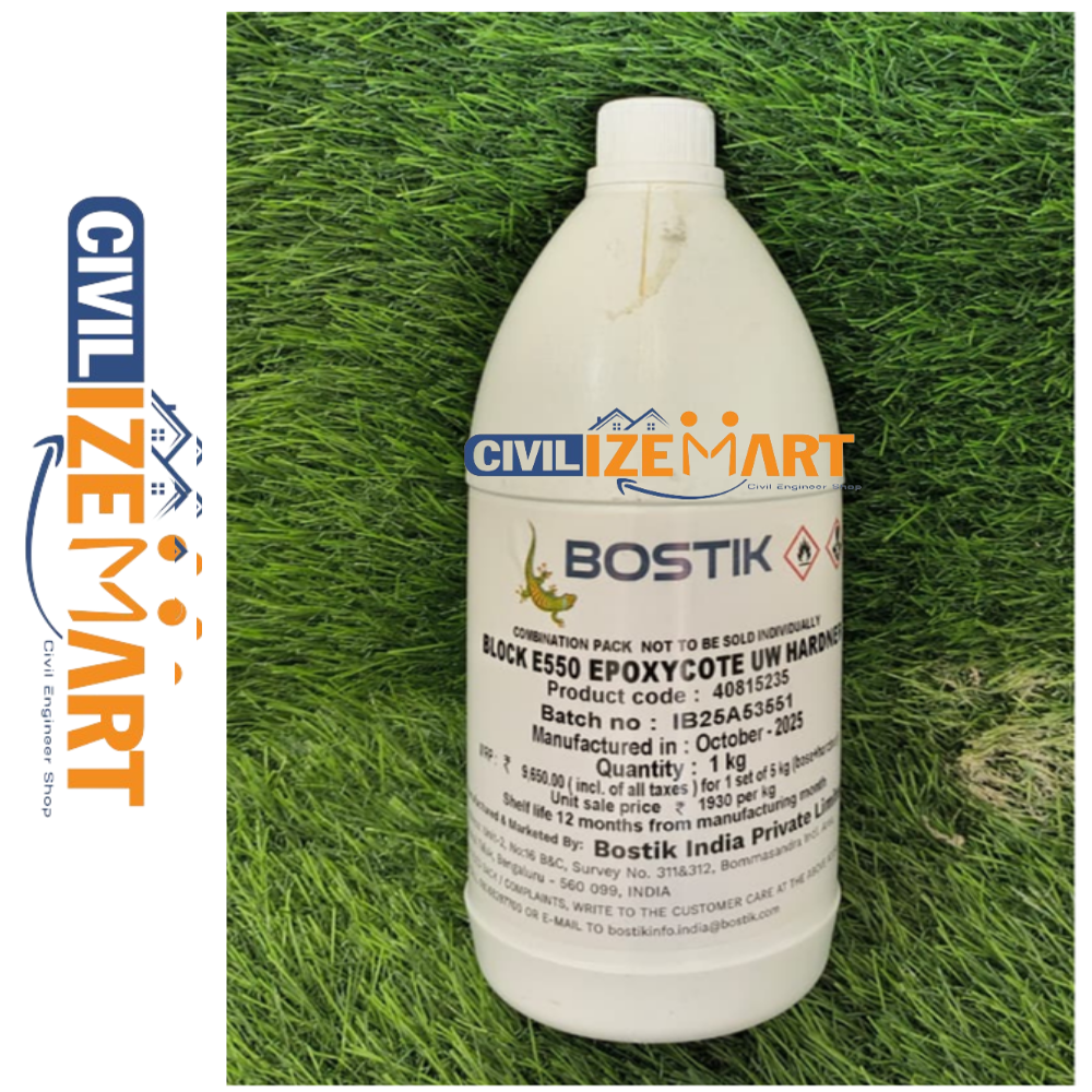 Bostik Block E550 Epoxy Cote UW Blue WAterproofing Coating