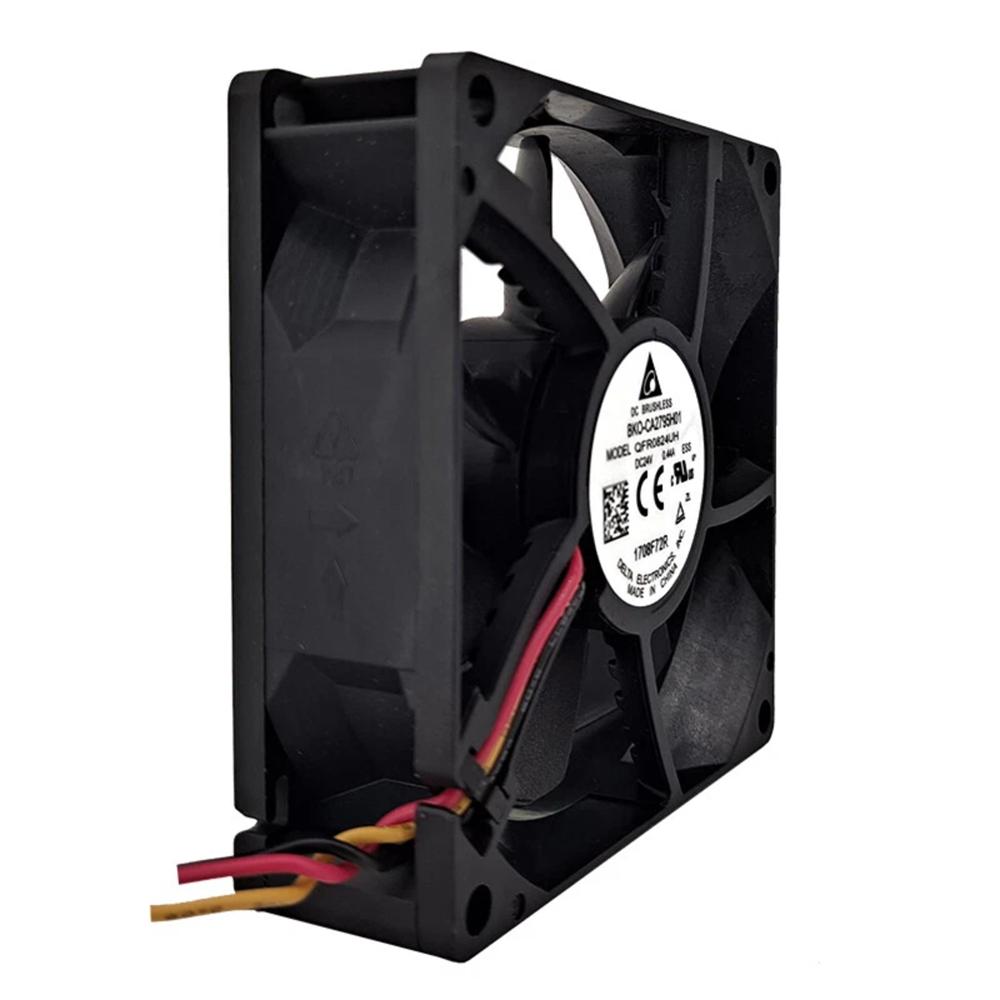 DELTA QFR0824UH 24V DC 0.44A 8025mm Ball Bearing Industrial Inverter Axial Cooling Fan