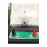 Analog Type Dc Voltmeter