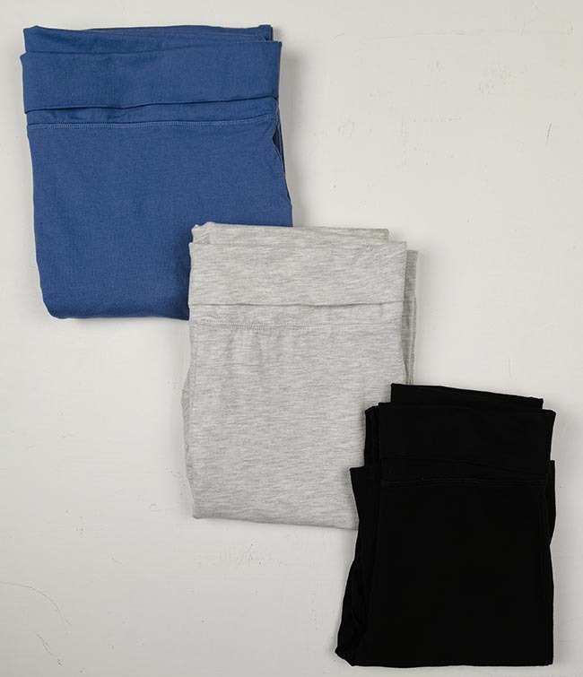 W13600 | NO BOUNDARIES Ladies Folded Flared Pants