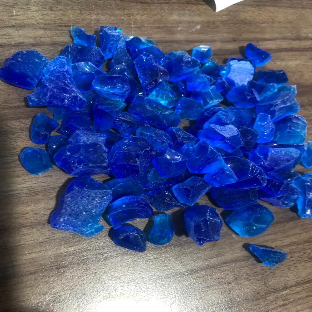 Semi Transparent Blue Silica Gel