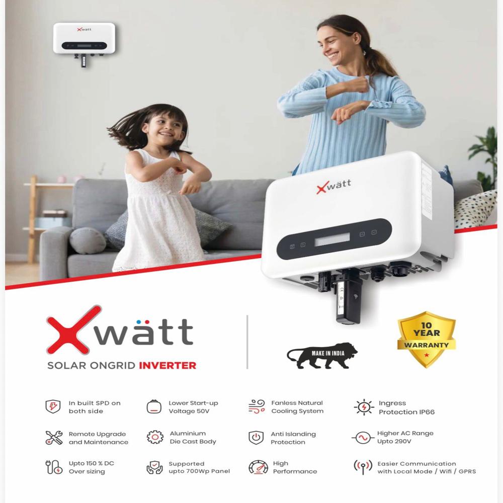 Xwatt single phase on grid inverter