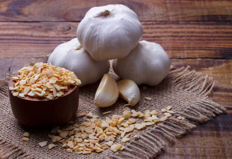 Garlic Flakes - Shelf Life: 2 Years