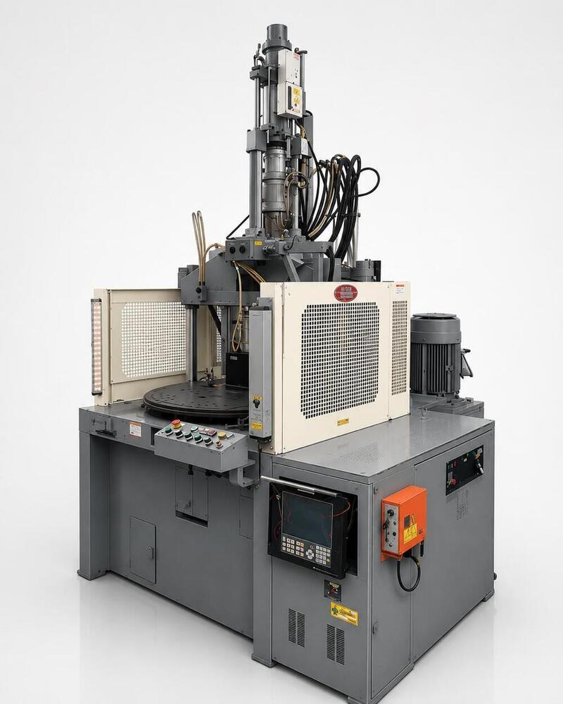 Used 100 Ton Plastic Injection Molding Machine - Clamping Force: 1000 Kn (100 Ton)