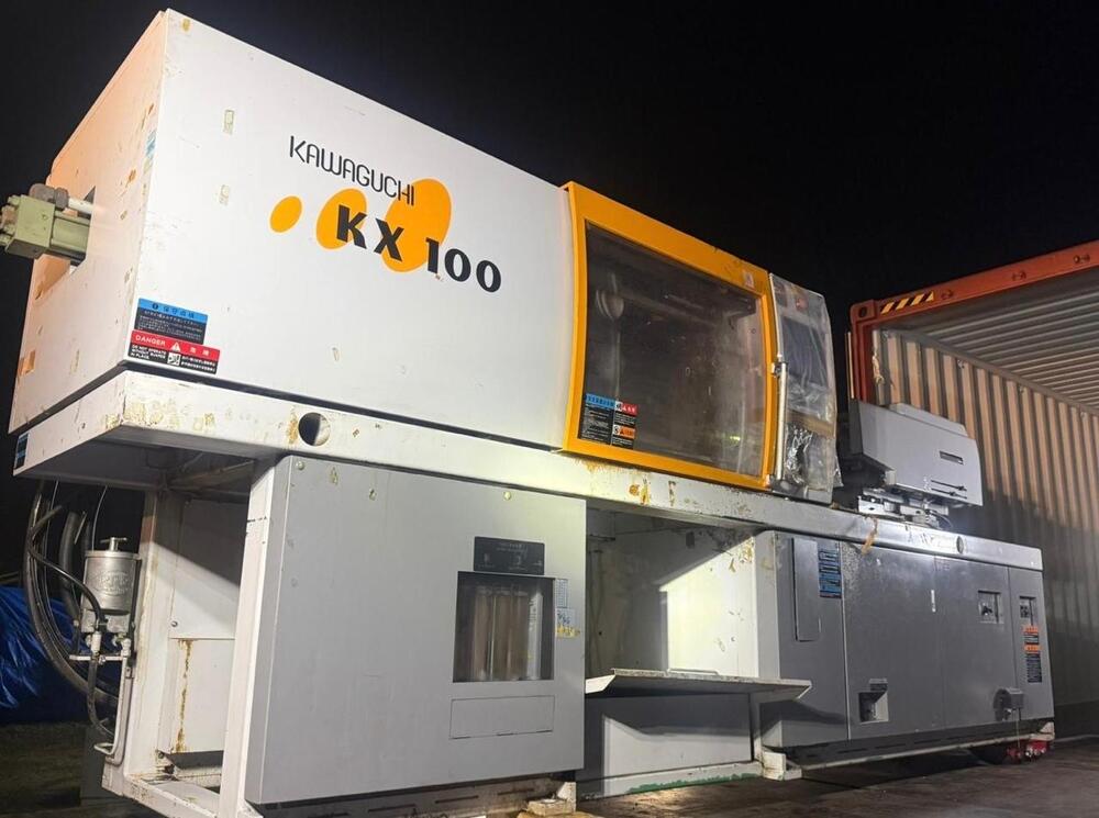 Kawaguchi Kx 100 Ton Injection Moulding Machine - Clamping Force: 600 Kilonewton (Kn)