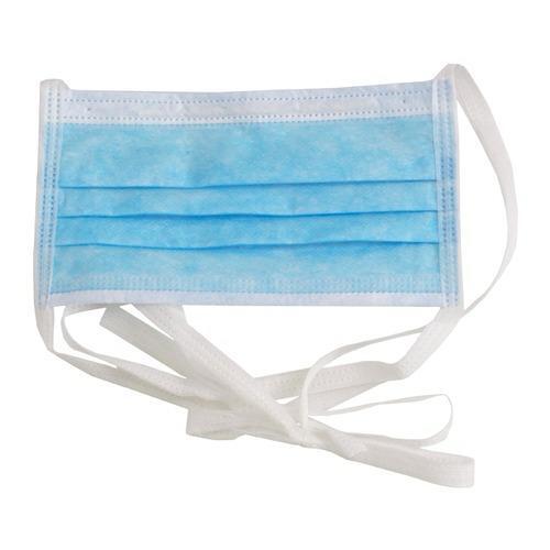 Exeala Medical  Disposable 3 Ply Tie On Face Mask- Box of 50 Pcs