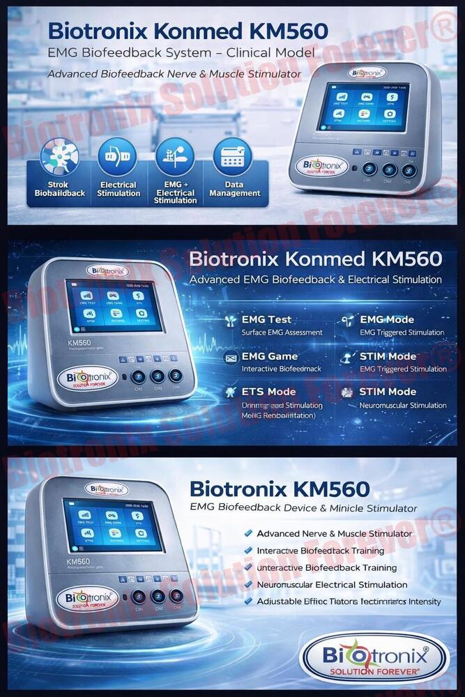 Konmed KM-560 Biofeedback Machine with EMG Muscle Training