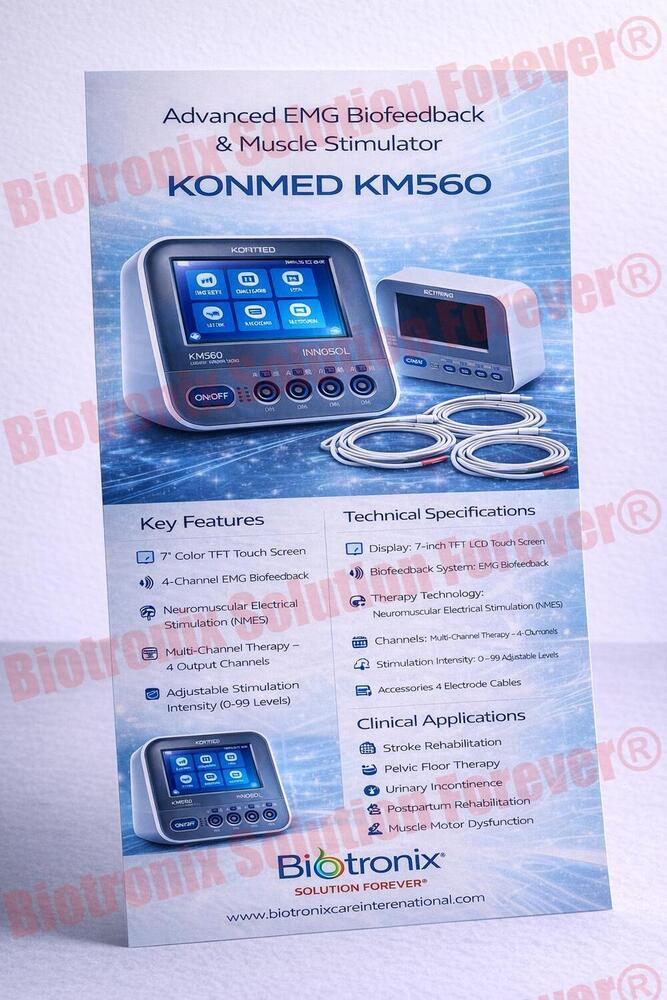 Konmed KM-560 EMG Biofeedback Equipment with Rehab Modes