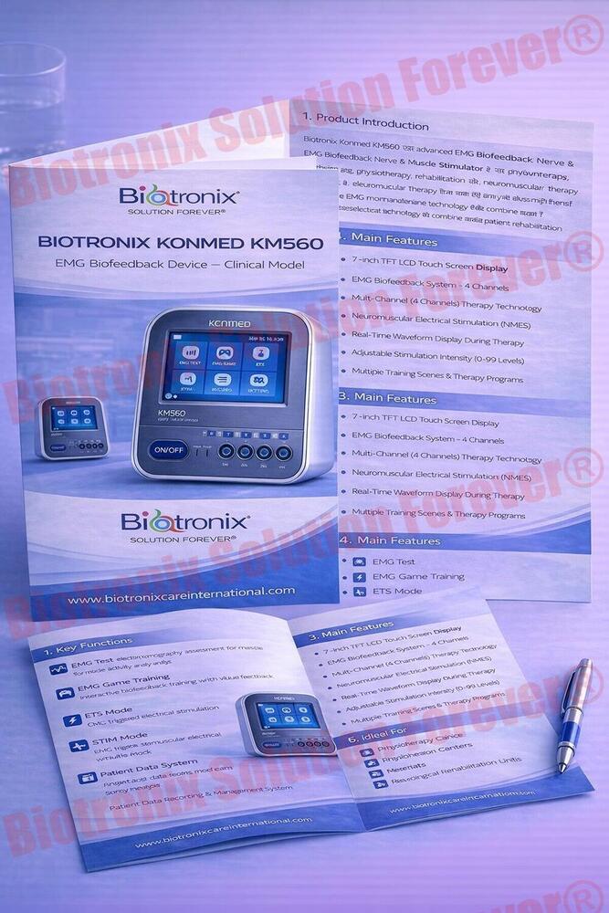 Konmed KM-560 Physiotherapy Biofeedback Device with FES Mode