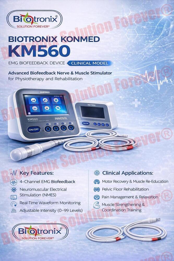 Konmed KM-560 Pelvic Floor Biofeedback Machine with Therapy Programs
