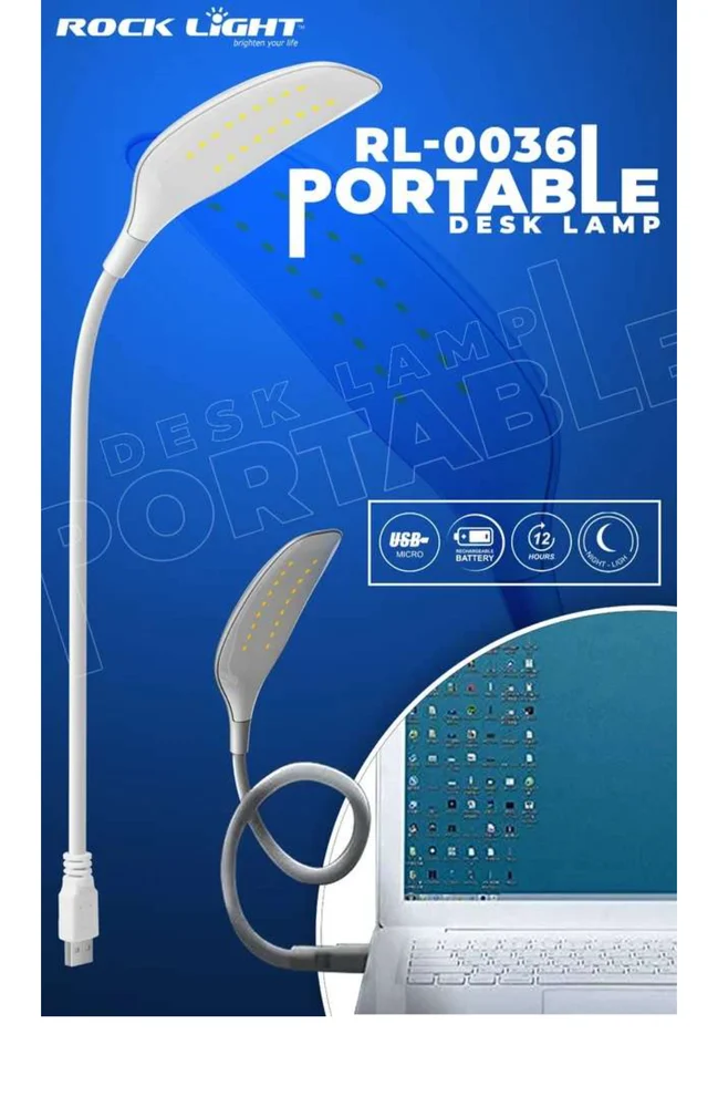 Rock Light Rl-0036 Table Lamp - Application: We Will Tap Onle One Button And After That It Will Be Start.