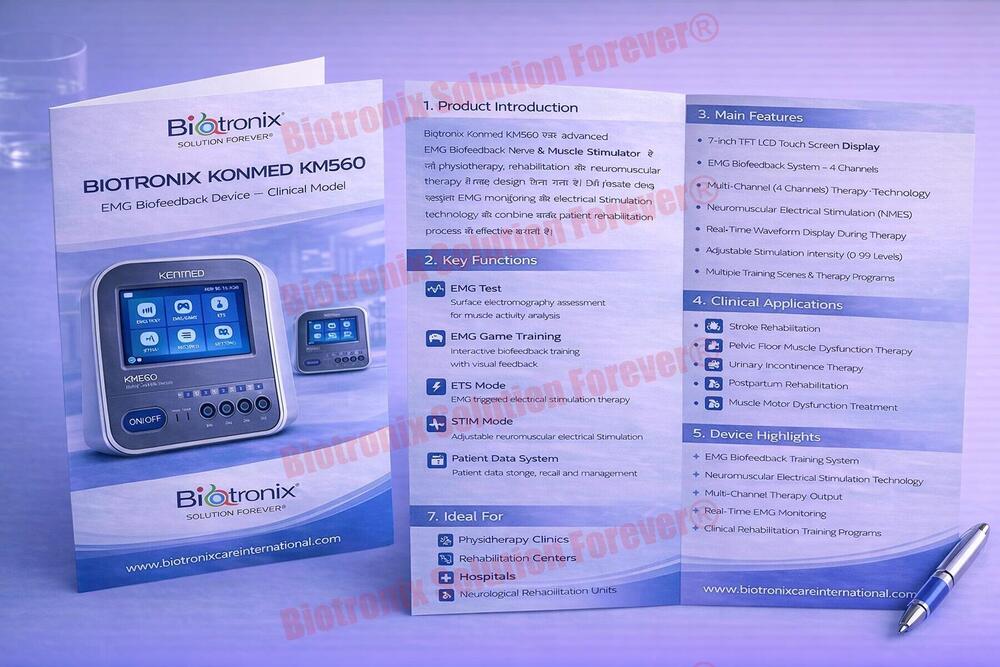 Konmed KM-560 4 Channel Biofeedback System with Clinical Functions