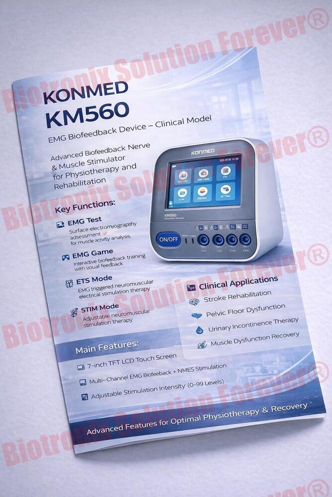 Konmed KM-560 EMG Biofeedback Stimulator with Multi Therapy