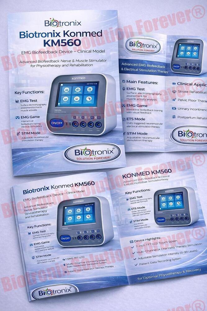 Konmed KM-560 EMG Biofeedback Stimulator with Multi Therapy