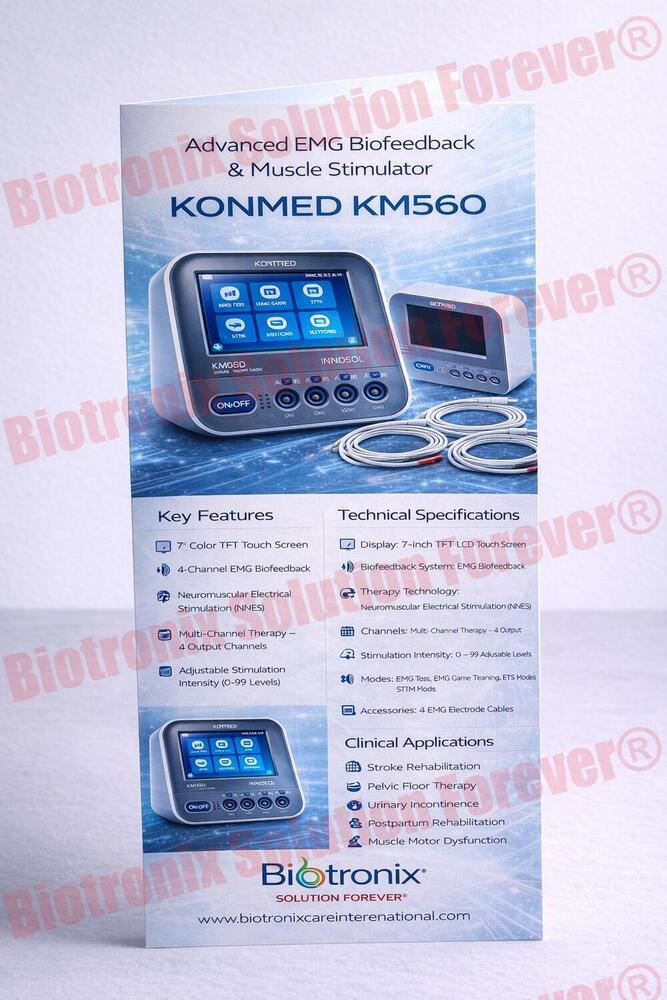 Konmed KM-560 Clinical Biofeedback Device with Muscle Rehab