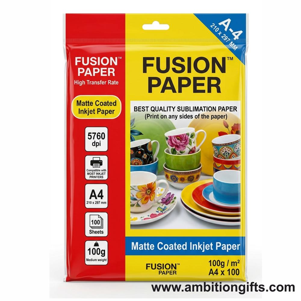 Fusion Sublimation Paper A4