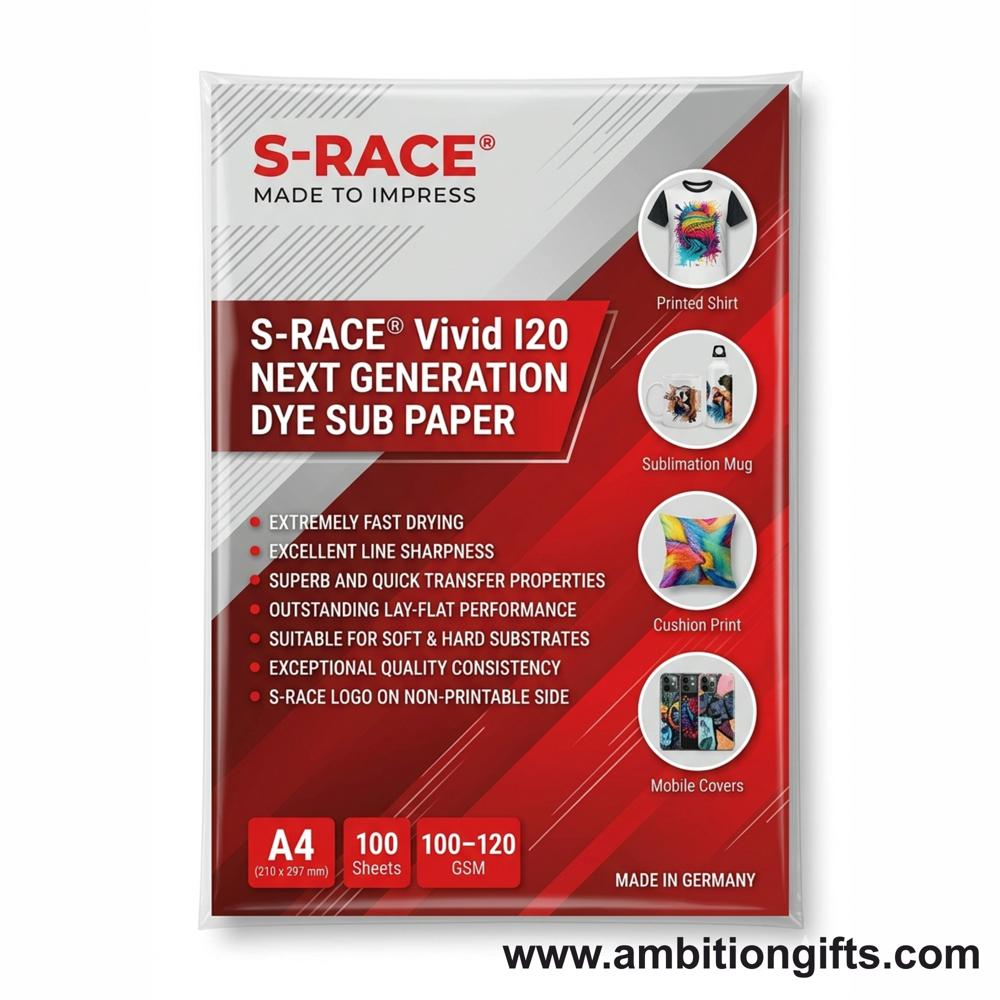S-Race Sublimation Paper (A4 Size)