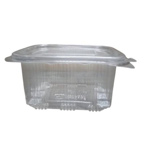 500ml Plastic Hinged Container