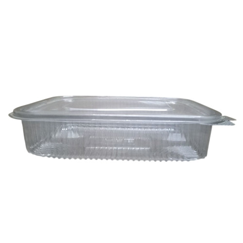 1250ml Plastic Hinged Container