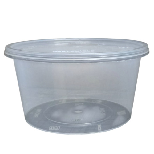 Round Disposable Plastic Food Containers
