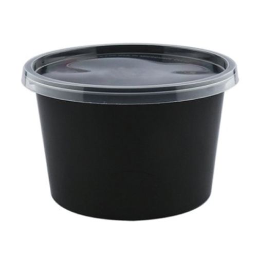 600ml Disposable Round Plastic Container