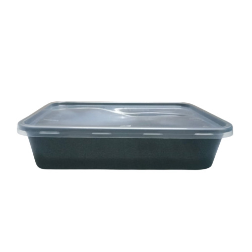 500ml Disposable Rectangle Plastic Container