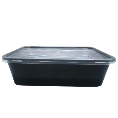 650ml Disposable Rectangle Plastic Container