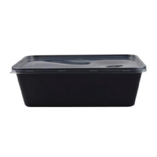 750ml Disposable Rectangle Plastic Container