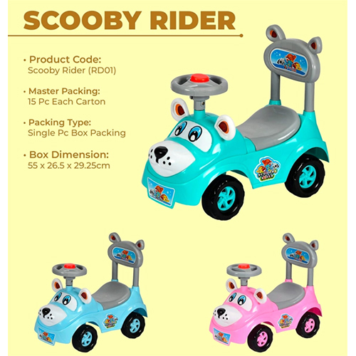 Rd01 Scooby Rider - Area Required: 200 Sq.ft Square Foot (Ft2)