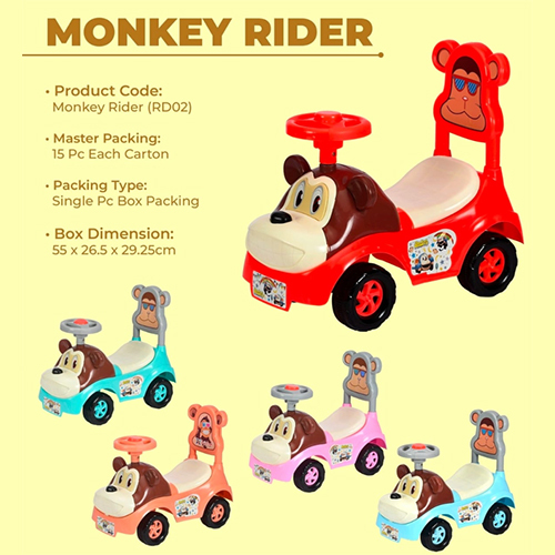 Rd02 Monkey Rider - Area Required: 8 Ft X 3 Ft Square Foot (Ft2)