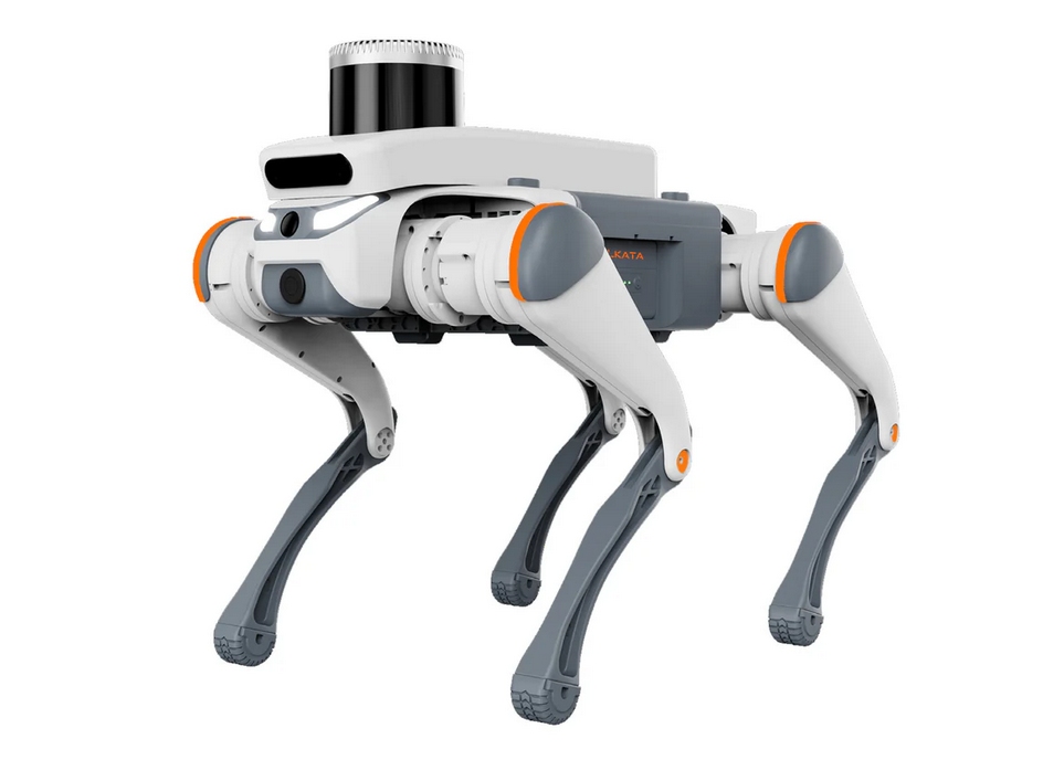MARCHX AI LiDAR QUADRUPED ROBOT, AI Navigation, Sim2Real Learning Platform