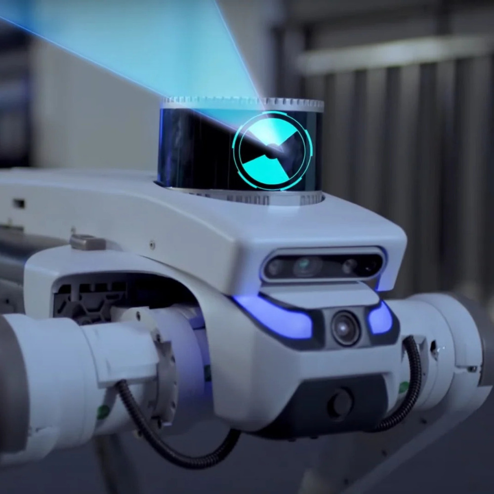 MARCHX AI LiDAR QUADRUPED ROBOT, AI Navigation, Sim2Real Learning Platform