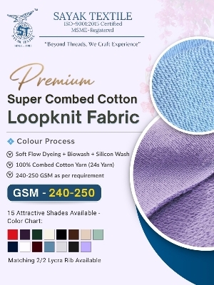 Cotton Loopknit Fabric