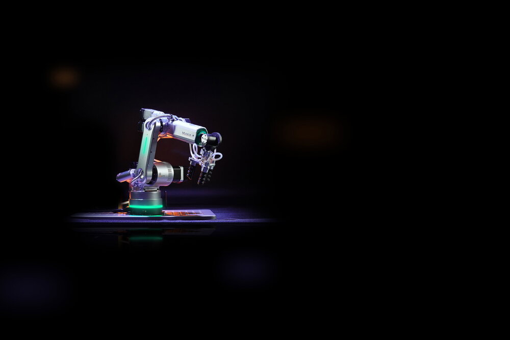 HARO380, 6 Axis Industrial Desktop Robot, AI Robotics Training & Automation Solution