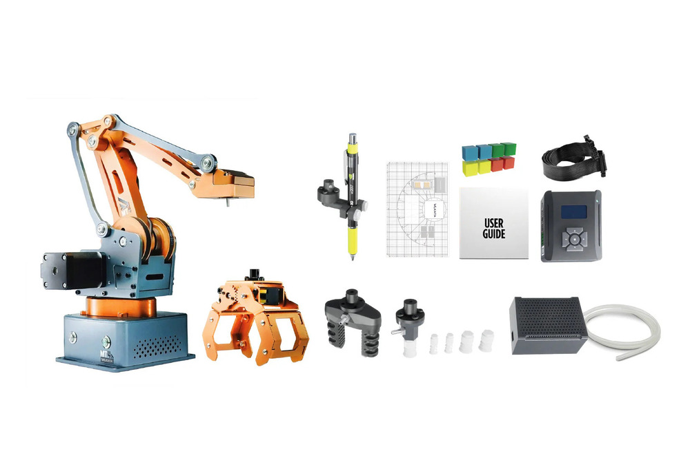 MT4 Metal 4 Axis Robotic Arm for education