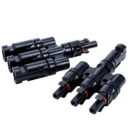 T-3 Branch Connector - Color: Black