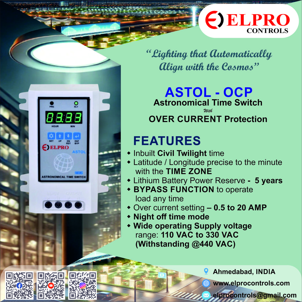 ASTOL : Astronomical Time Switch