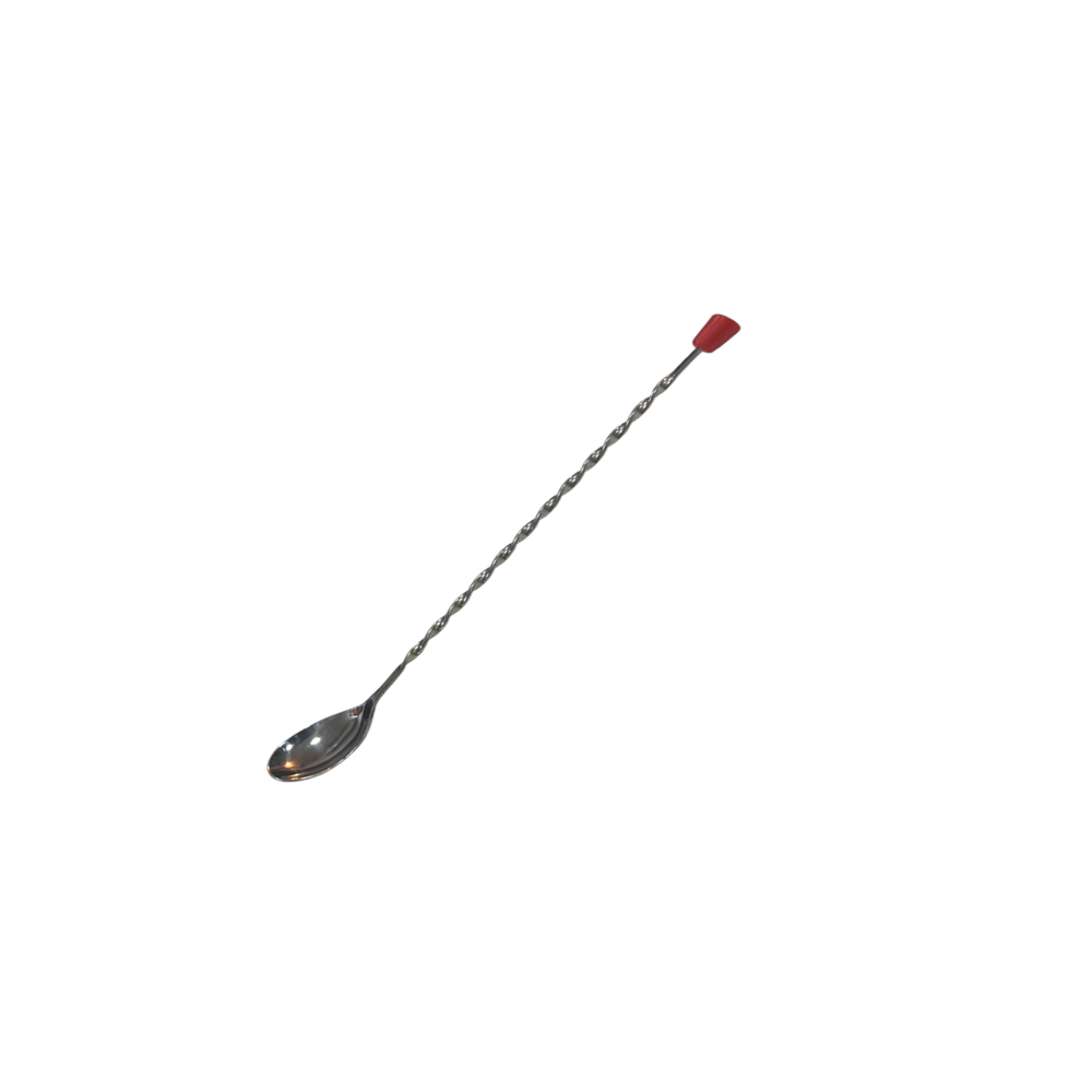 BAR SPOON WITH RED CAP