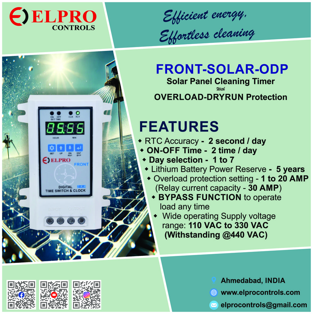 NICCO-SOLAR-ODP : Solar Panel Timer  with Starter