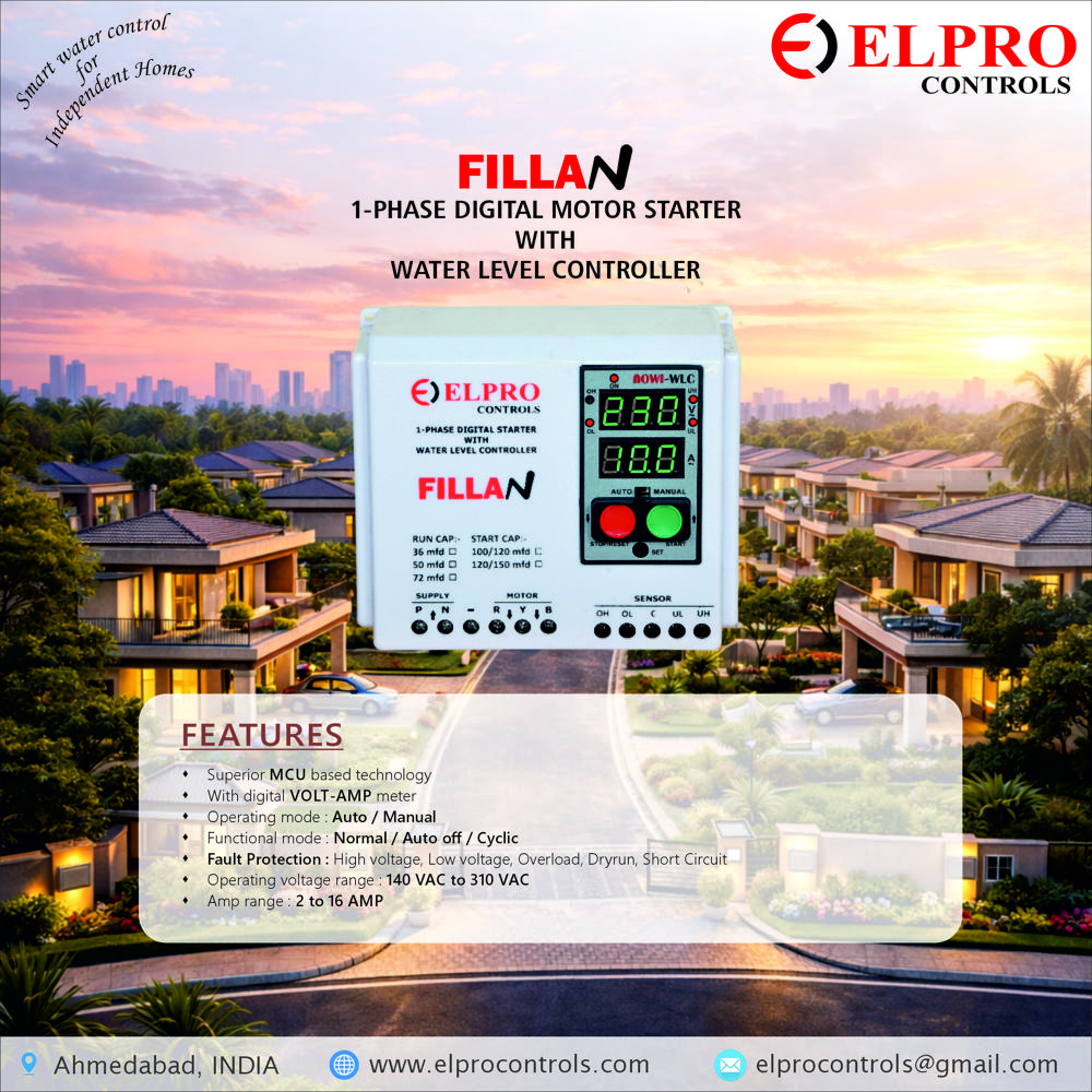 NIKON : 1-Phase Digital Motor Starter With Auto-switch