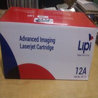 Toner Cartridge 12a - Black, Standard Size, 2,000 Pages Yield | Compatible With Hp Laserjet, Easy Installation, Consistent Print Quality