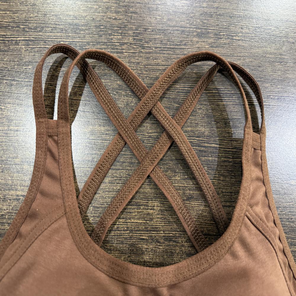 Sports Bra cross design 