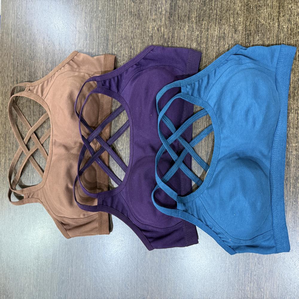 Sports Bra cross design 