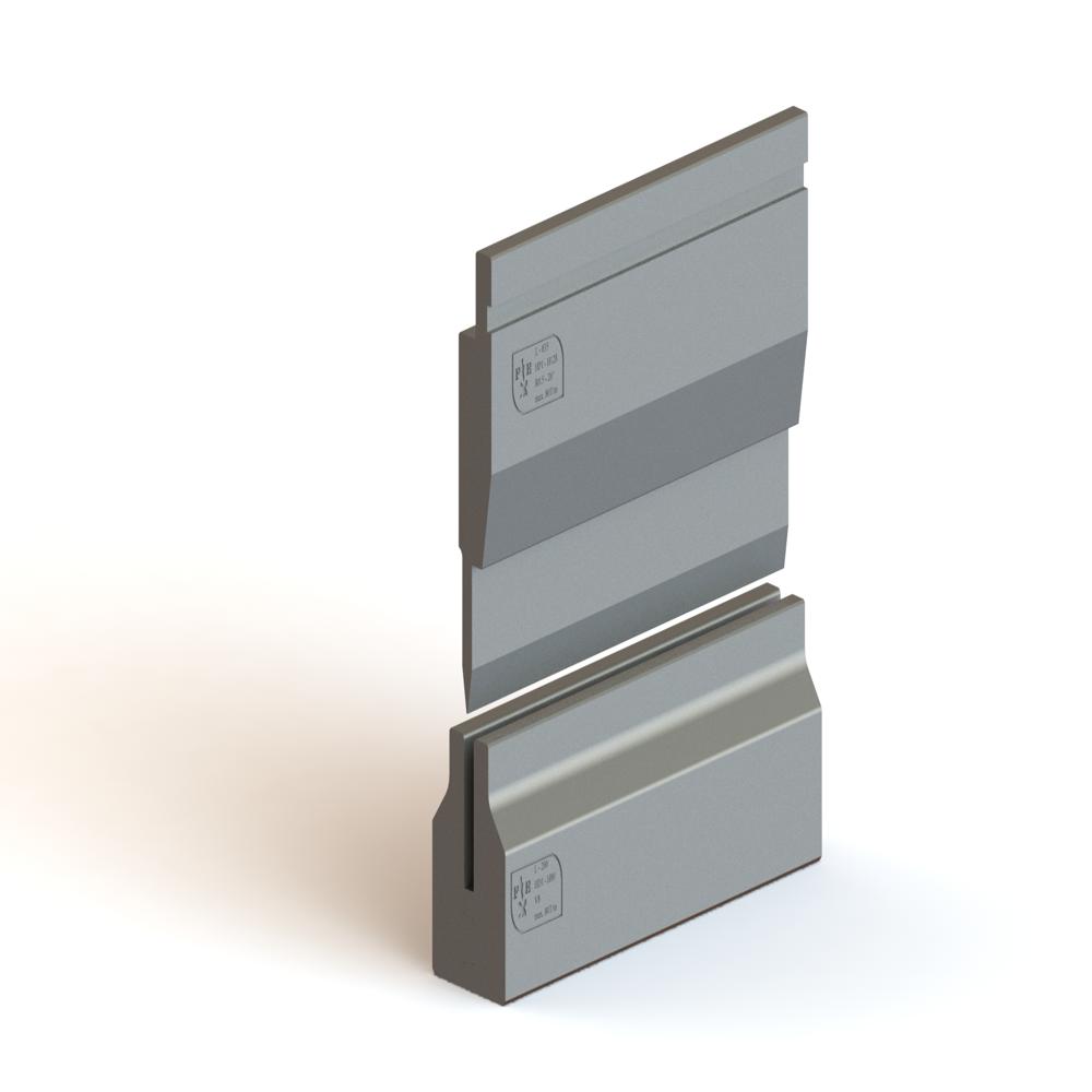 Slot Hemming Die V8 - Amada Type - Application: Sheet Metal Bending