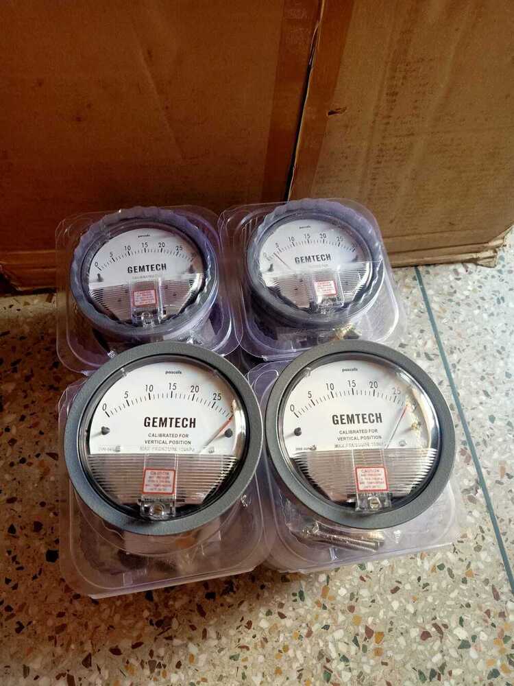 GEMTECH DIFFERENTIAL PRESSURE GAUGE FROM Raghunathpur Industrial Park West Bengal
