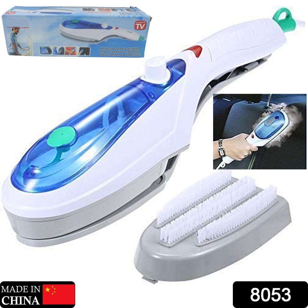 Handheld Steam Iron Portable Garment Steamer Set For Clothes & Travel Use - Color: Mix